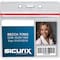 Sicurix ID Card Holders, Sealable, Horizontal, 3-3/4"x2-5/8", 50/PK, CL PK BAU47830 - alternate 1